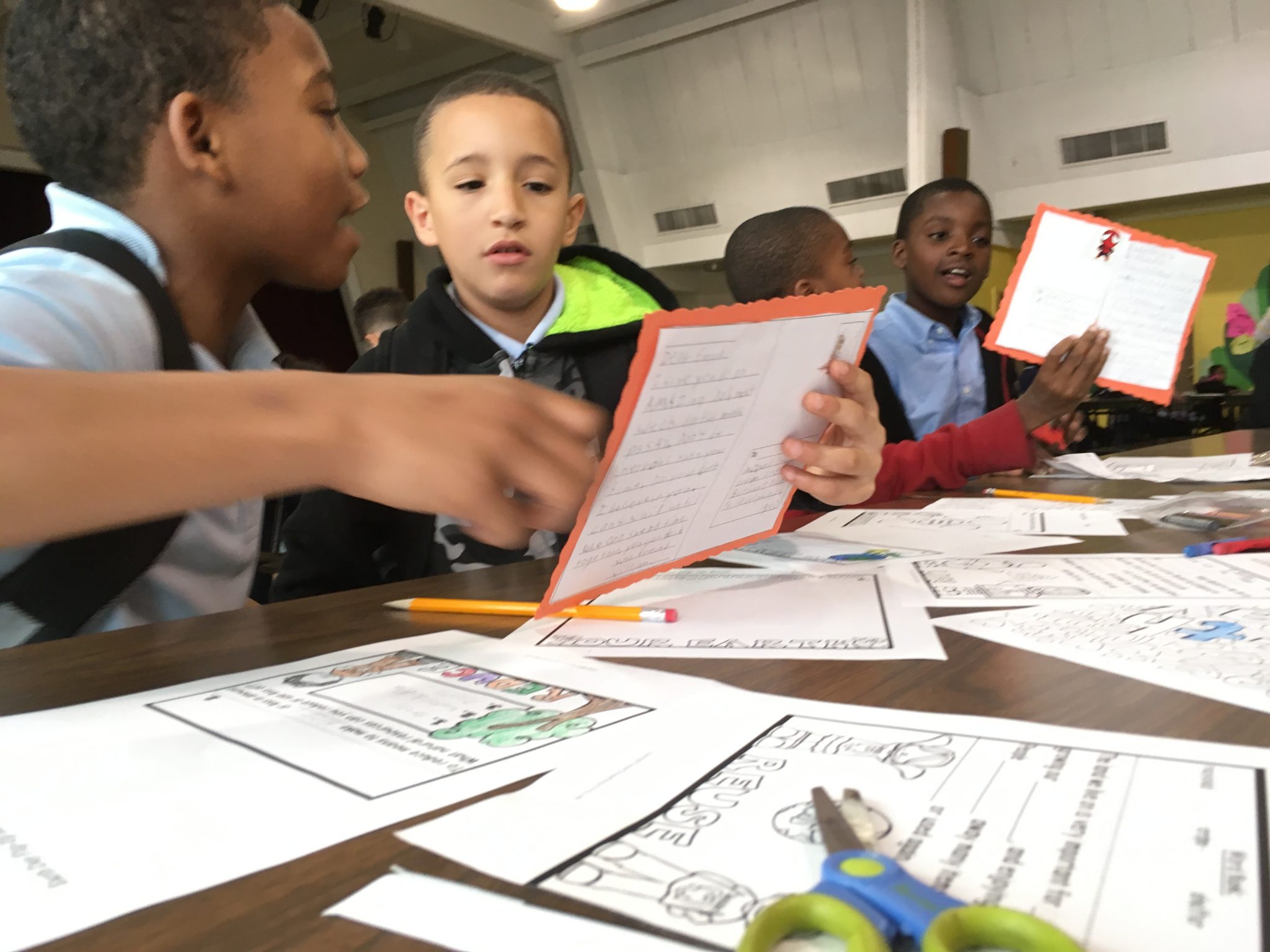 Students Mary McLeod Bethune School